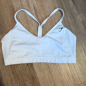 White Sports Bra - GymShark
